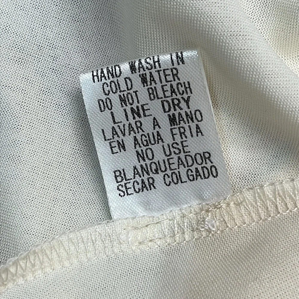 ENTRO FIT AND FLARE FLOWY RAYON DRESS COLORFUL WITH CREAM LINED SZ SM NWT - Picture 14 of 16